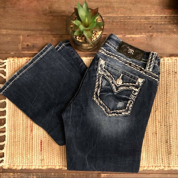 Miss Me Denim - Miss Me Signature Boot Cut Jeans